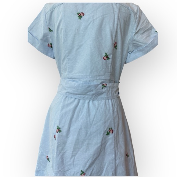 Laura Dress by Hill House Oxford Blue Sz Small - Picture 8 of 10